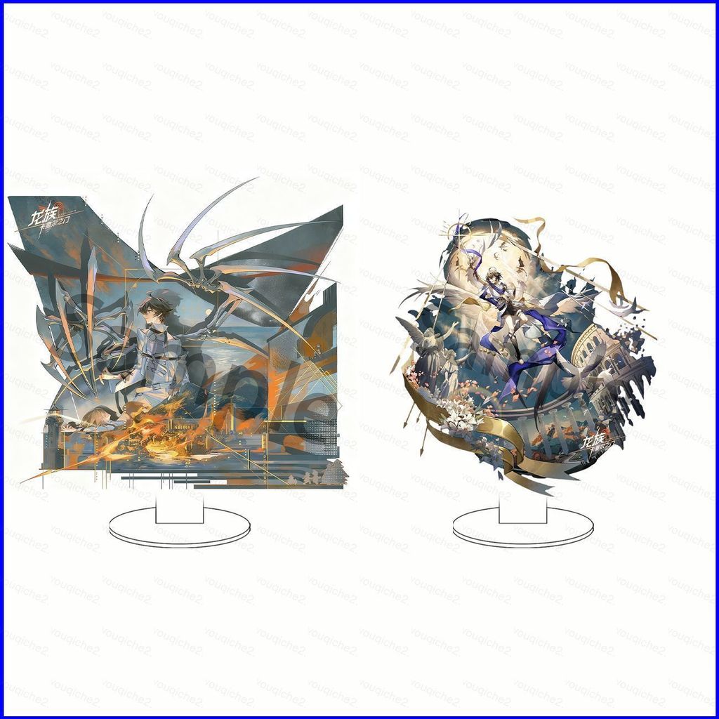 SV Dragon Raja Đứng Tấm Acrylic Tấm Đứng Ký Anime Để Bàn Trang Trí VS