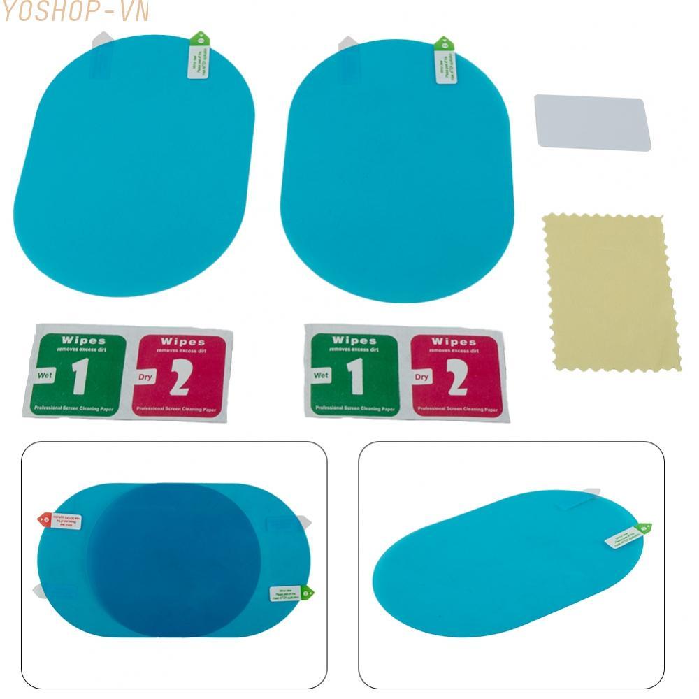 [Ysp]Anti-fog Films Protect Universal Anti-fog 2pcs Mirror Waterproof Dustproof
