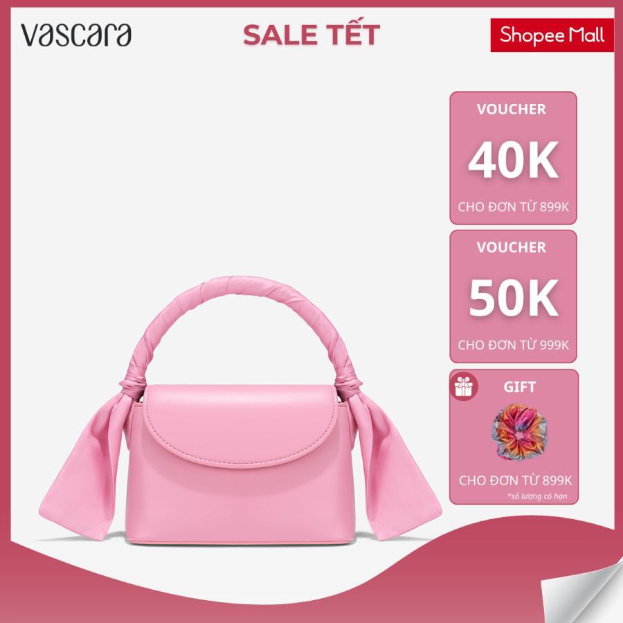 [Hot Deal 22H00 - 24H00 | 15.01] Vascara Túi Mini Phối Khăn Lụa - SHO 0241