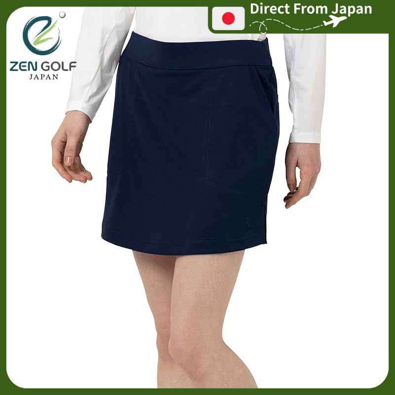 FootJoy Women's Solid Golf Skirt with Elastic Waist - Various Sizes