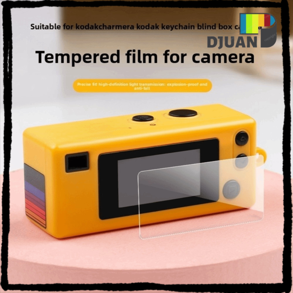DUOJUAN cho màn hình kính cường lực máy ảnh Kodak, Phụ kiện máy ảnh móc khóa Bảo vệ màn hình máy ảnh