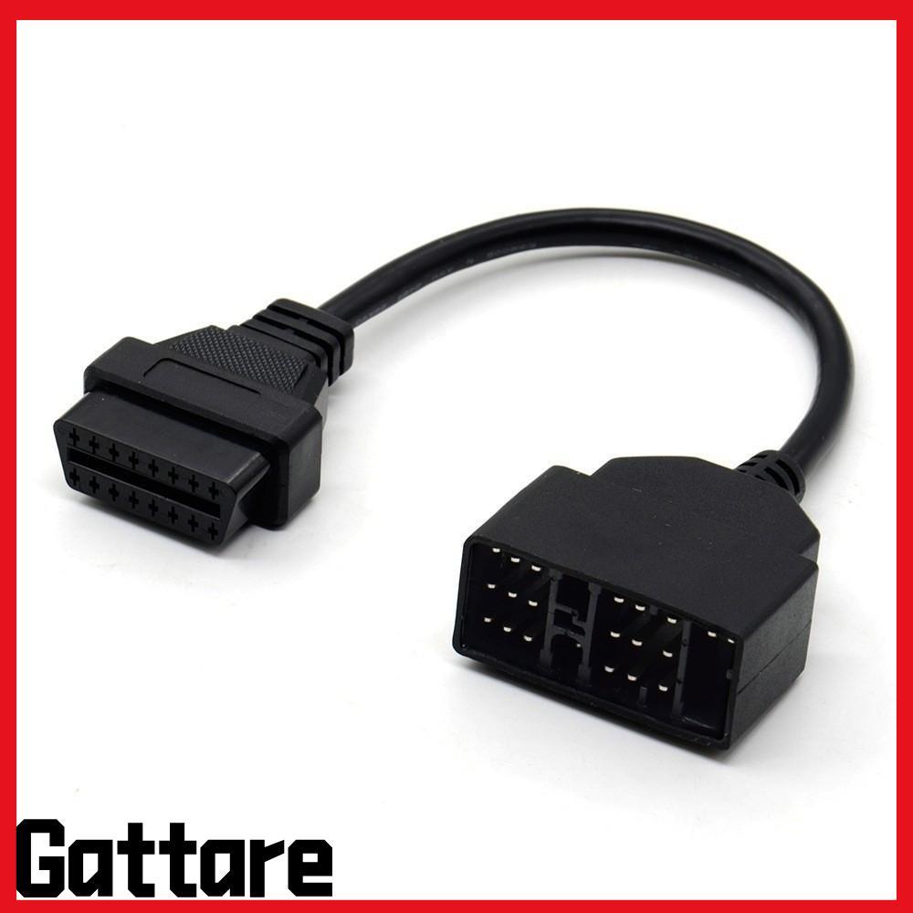 Cáp GATTARE Obd2, Bộ chuyển đổi chẩn đoán bằng nhựa 22pin17pin16pin Obd2, Cáp OBD sang Obd2 chuyên n