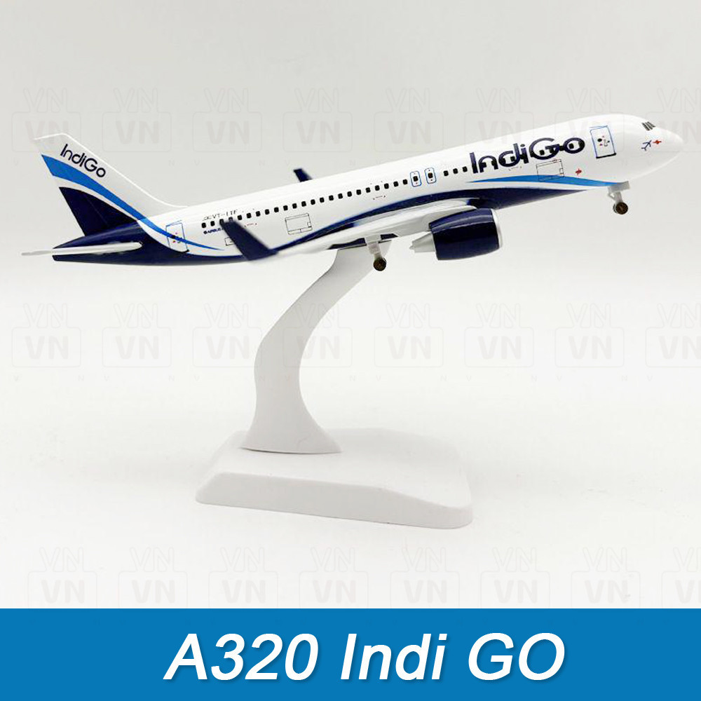 Mô Hình Máy Bay 23 Mẫu VNA,Vietjet,Bamboo,A330,A320,A380,747,787 (16-20cm,Có Bánh Xe)-Ảnh Thật D23