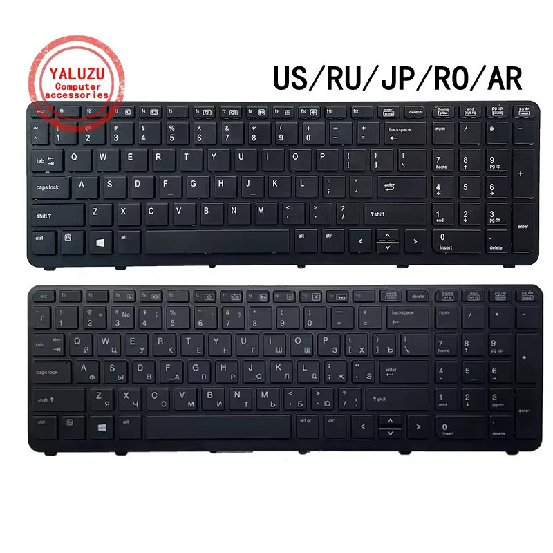 US / RU / JP / RO / AR Bàn Phím Laptop MỚI Cho HP ZBOOK 15 ZBOOK 15 G1 ZBOOK 15 G2 ZBOOK 17 ZBOOK 17