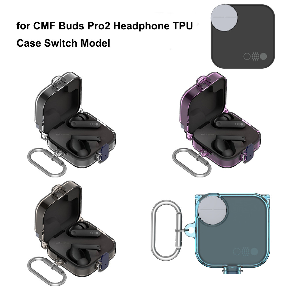 Ốp Bảo Vệ TPU Cho CMF Buds Pro 2 Vỏ Màu Kẹo Mềm Tai Nghe Cho CMF Bởi Nothing Buds Pro 2
