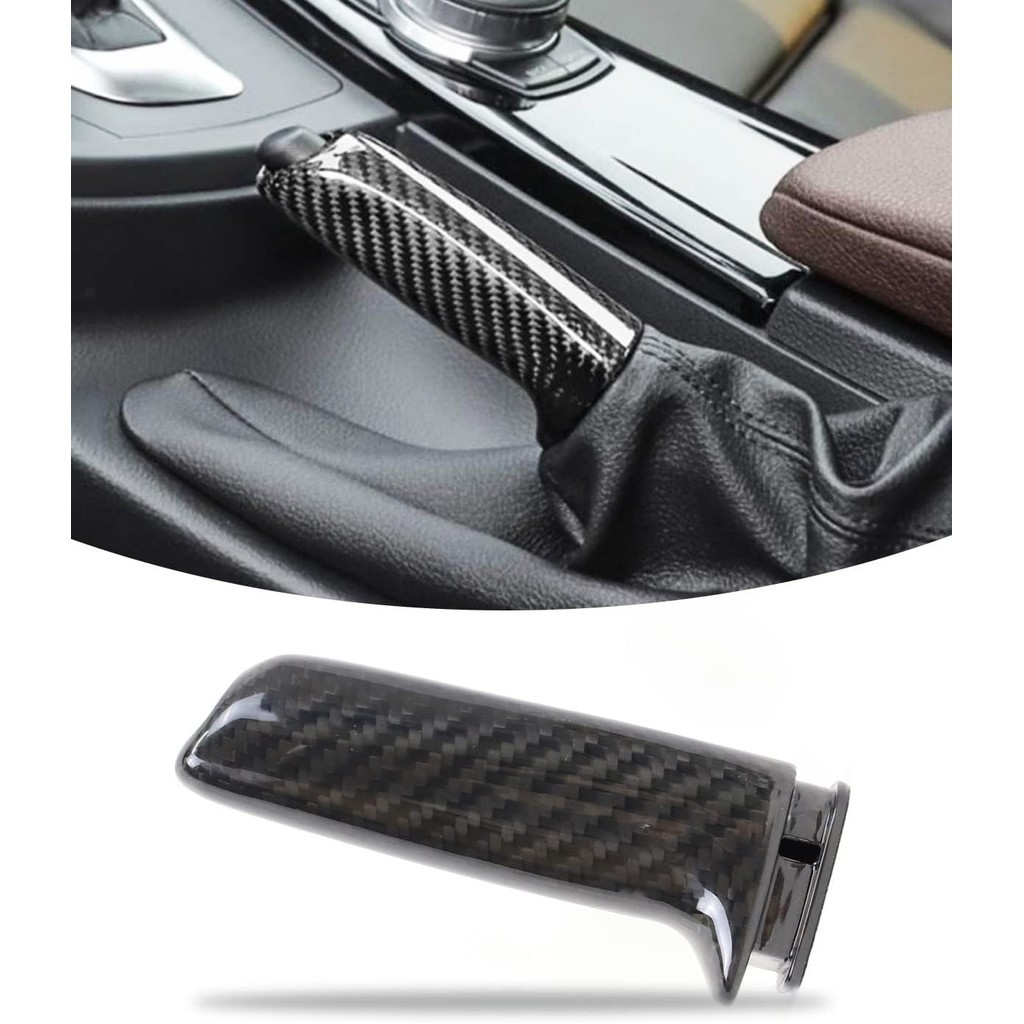 Tay Phanh Xe Ô Tô Tay Cầm Đòn Bẩy Cho Xe BMW F30 F10 F25 E90, Bộ Phanh Tay Bằng Sợi Carbon Cho Xe BM