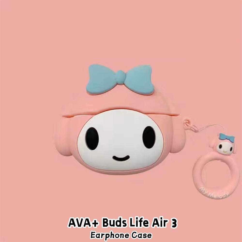 Dành cho AVA + Buds Life Air 3 Vỏ tai nghe silicon mềm hoạt hình dễ thương NO.5
