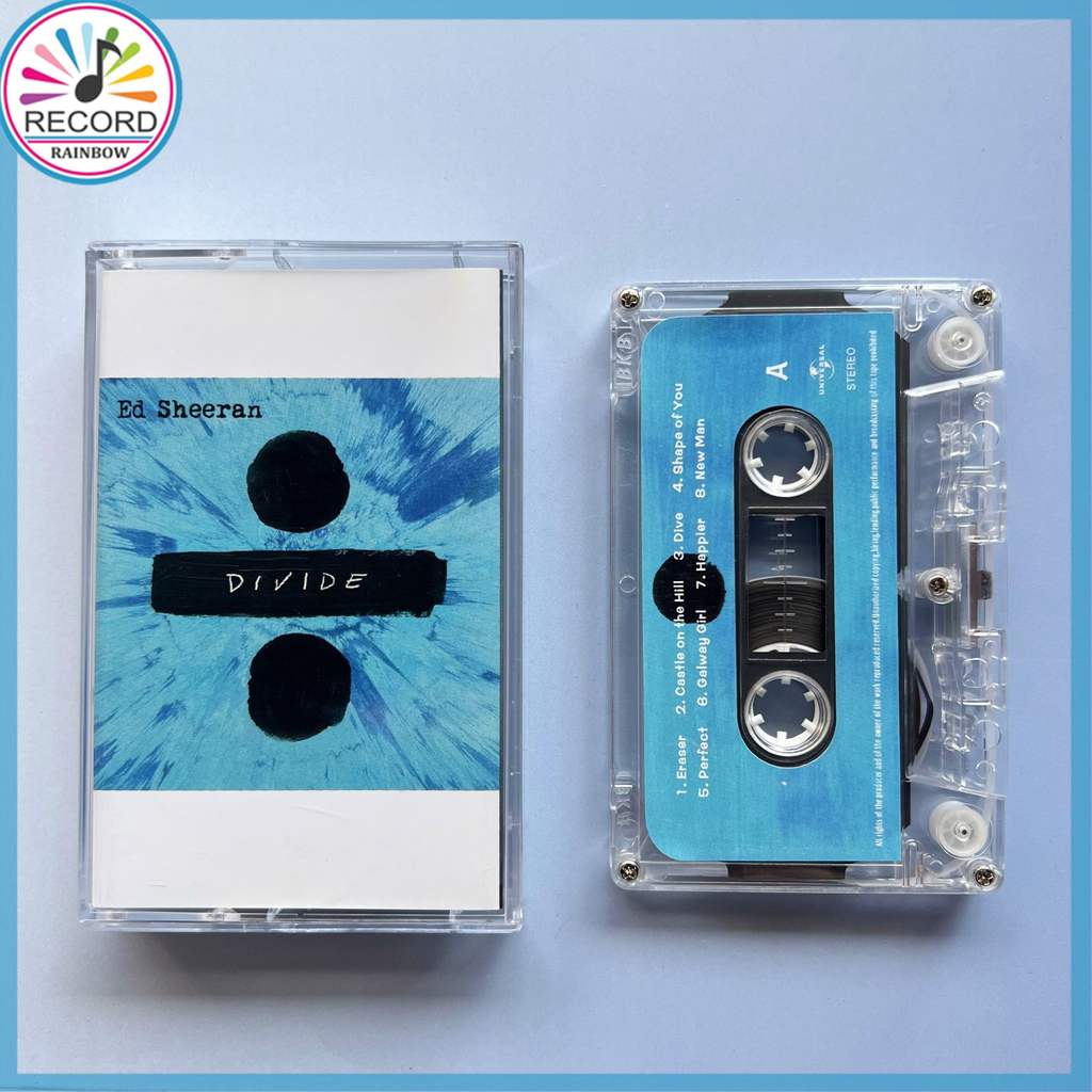 Ed Sheeran ÷ Deluxe Băng Cassette Tape Brand New [Sealed] Original LLCT