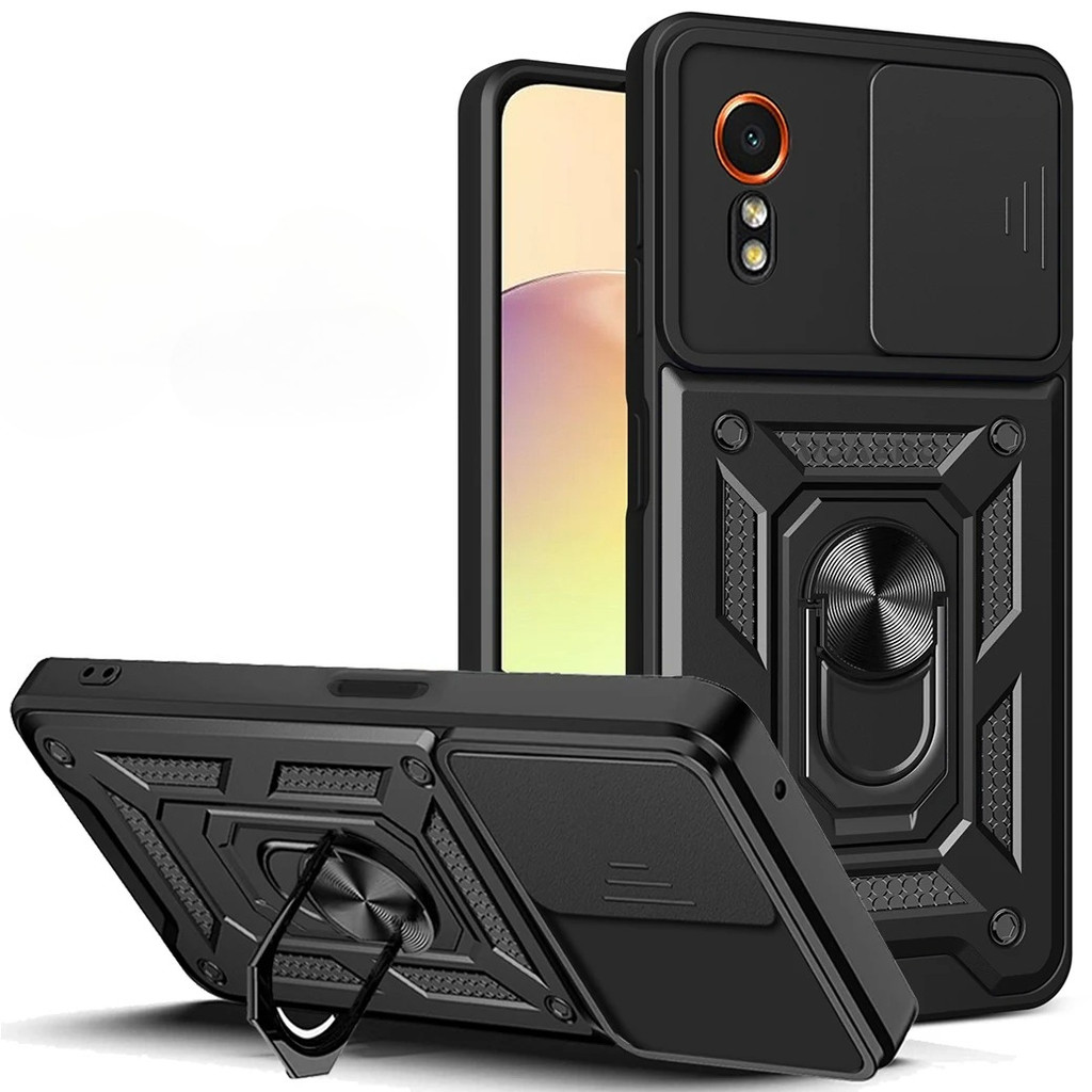 Ống Kính Trượt Armor Funda Cho Samsung Galaxy Xcover 7 5G Ốp Lưng Samsung Galaxy Xcover 7 Pro Ốp Lưn