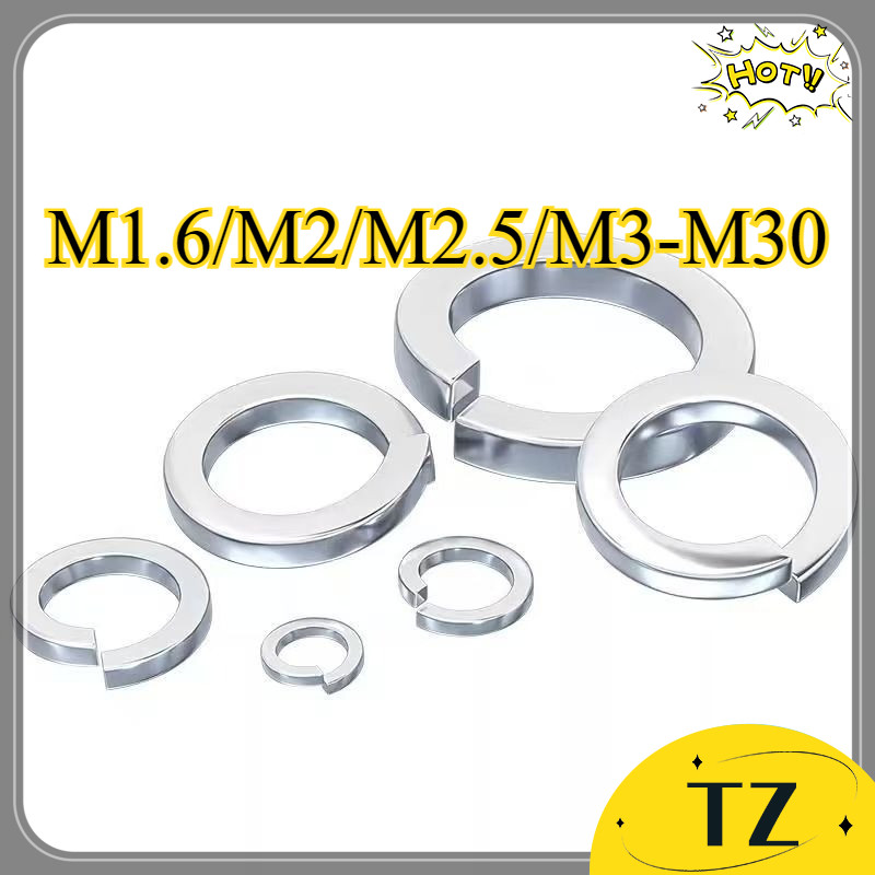 long đền vênh, Long đền ve, Long đền Inox 304 Vòng Đệm Chống Rung Vòng đệm lò xo, vòng đệm, vòng đệm