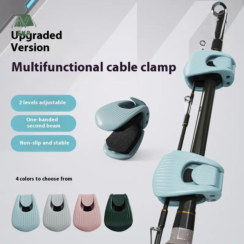 [EKP] Giá đỡ cần câu fixer kẹp cá 2/4/6 cái - Thiết kế chắc chắn