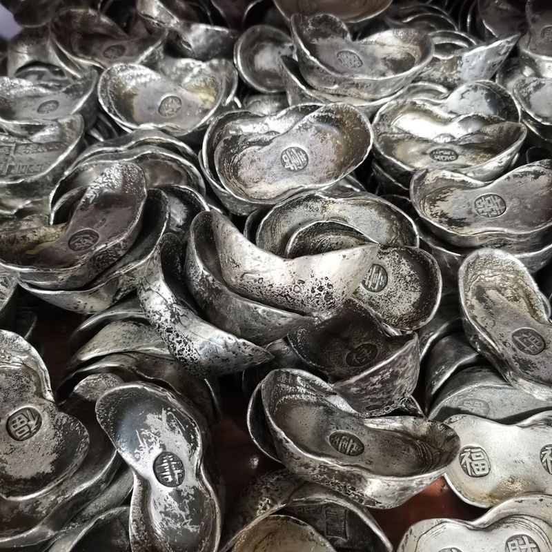 * * Country Backflow Đồng Trắng Tổ Ong Bạc Bán Fu Lu Shouxi Jubilee Thỏi Bạc Bạc Thỏi Bạc + - / * ¥#