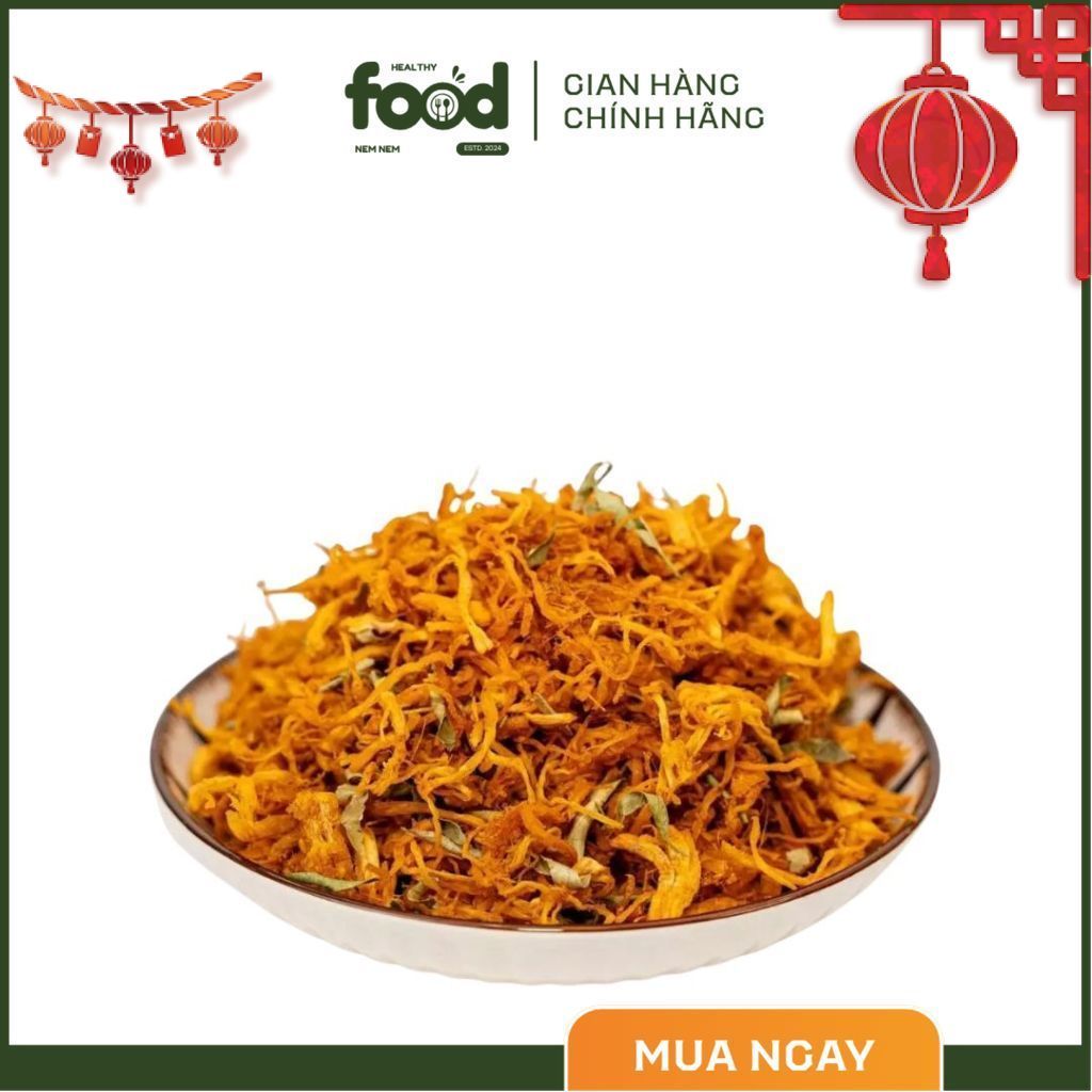 Khô Gà Lá Chanh – Ăn Vặt Healthy Ngon Giòn | Nem Healthy Food