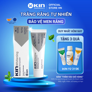 Kem Đánh Răng Làm Trắng Răng Kin Whitening Sạch Mảng Bám, Ố Vàng, Giúp Răng Trắng Tự Nhiên 75ml