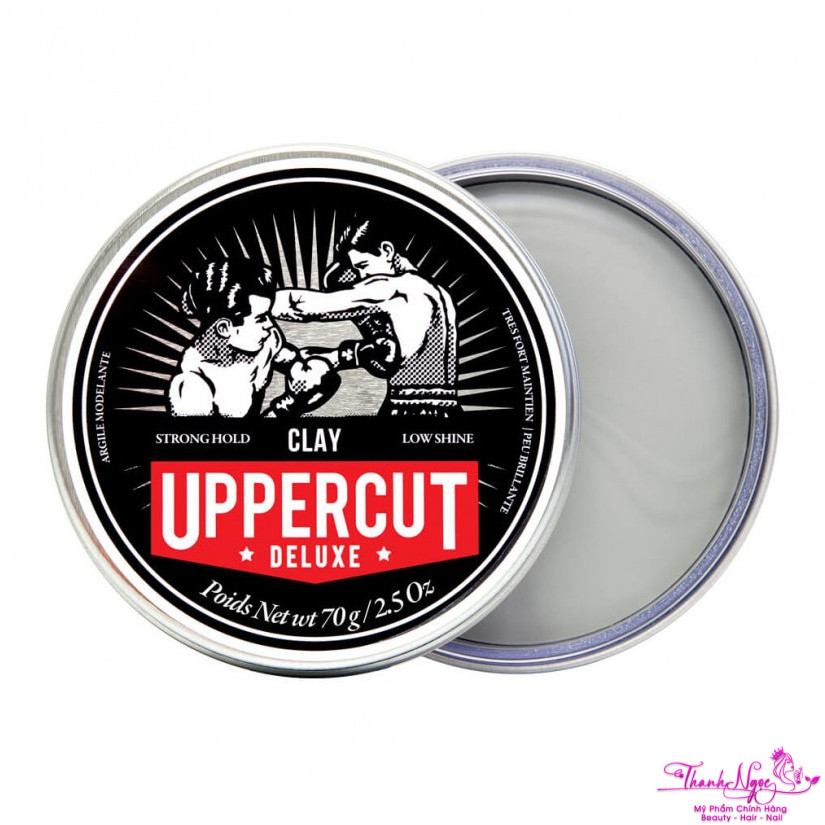 Sáp giữ nếp mạnh, độ hoàn thiện tự nhiên Uppercut Deluxe Clay 70gr . TN