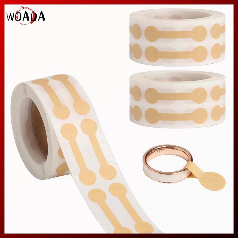 WOADA 500 Phụ Kiện Trang Sức Tự Dính Cho DIY - Thẻ Dumbell, Dây Chuyền, Nhẫn Giấy