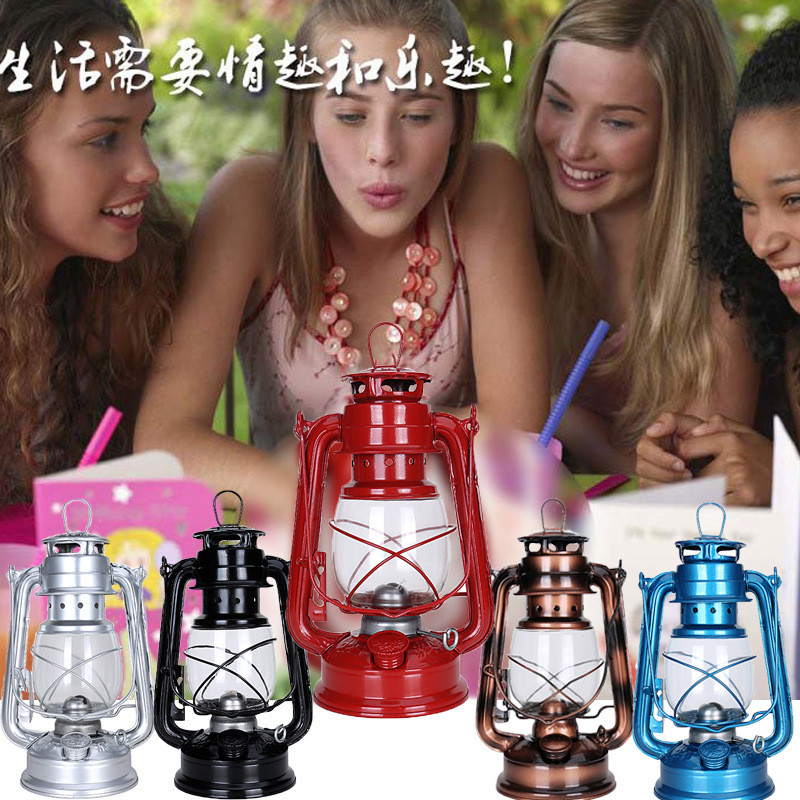 baoluan#235Vintage kerosene lamp  Outdoor camping atmosphere oil lamp camping light Camp tent lighti