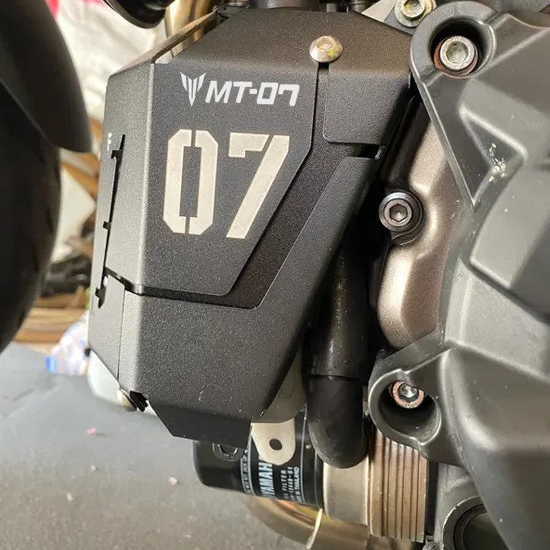 Tản Nhiệt Bảo Vệ Làm Mát Bình Phục Hồi Lá Chắn Dành Cho Xe Yamaha MT-07 MT07 FZ07 MT FZ 07 2014 ~ 20