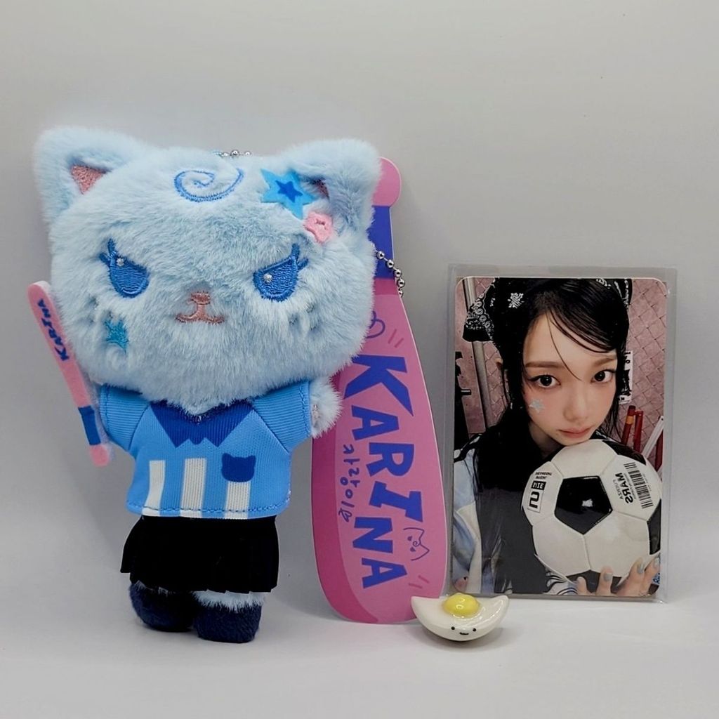 Official genuine aespa desk calendar follow-up, doll + card, official baby