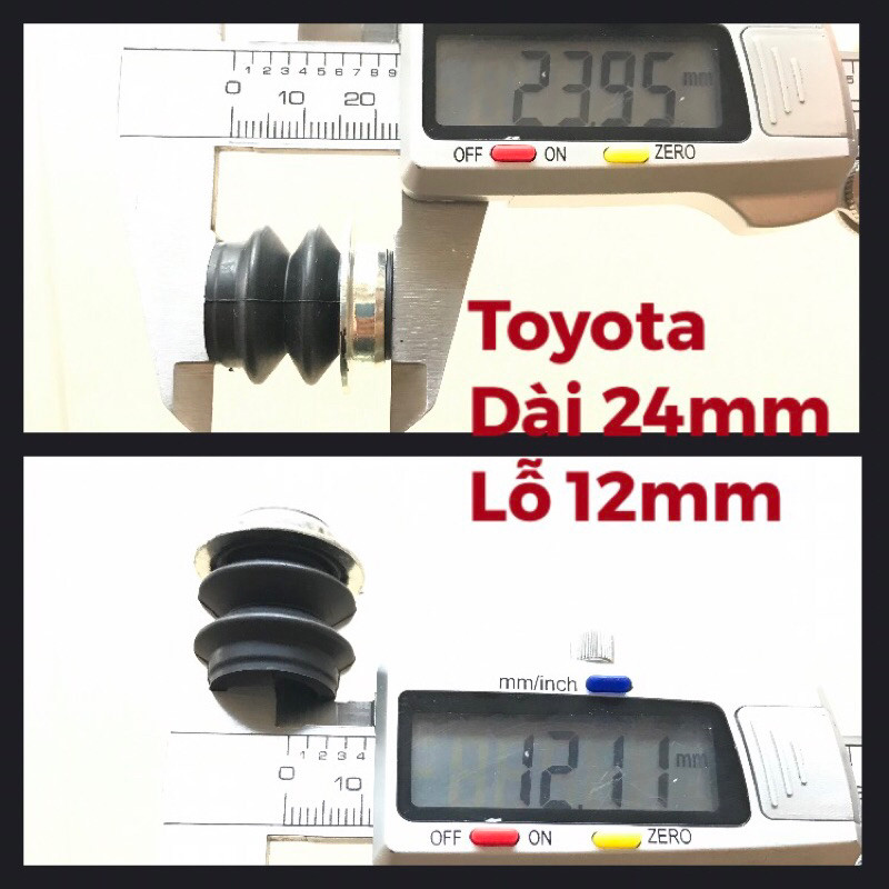 Cao su ắc phanh Toyota Vios / Altis / Camry tất cả các đời