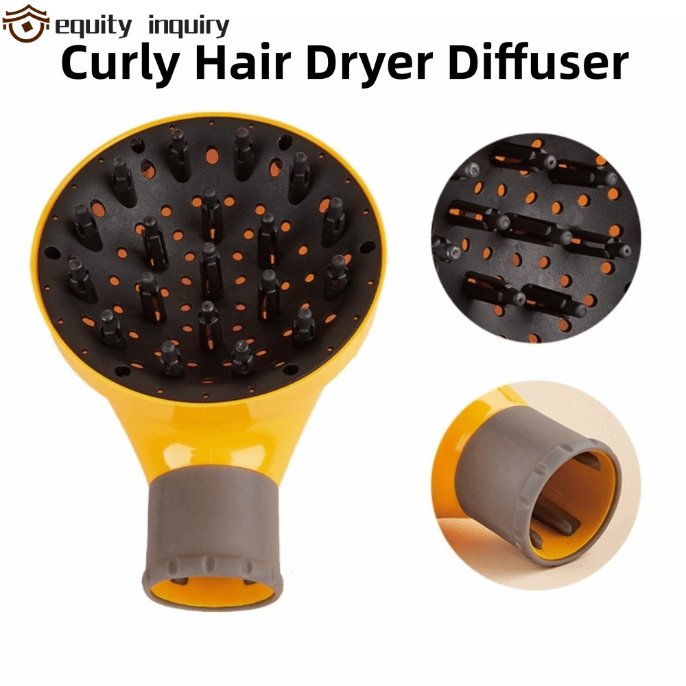 EQUITY INQUIRY Hair Roller Drying Cover, DIY Dryer Cover Máy Sấy Tóc Xoăn Khuếch Tán, Chăm Sóc Tóc D