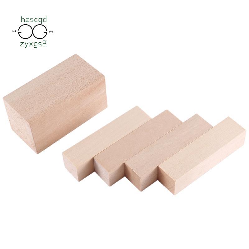 5 Chiếc Khắc Khối Gỗ Whittling Khối Gỗ Basswood Khắc Khối Chưa Hoàn Thành Bộ Để Khắc Người Mới Bắt Đ