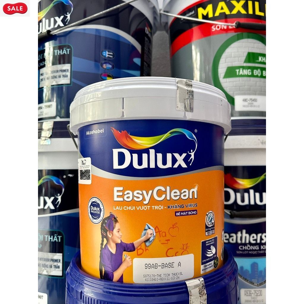Sơn nước trong nhà DULUX EASYCLEAN (5 LÍT)
