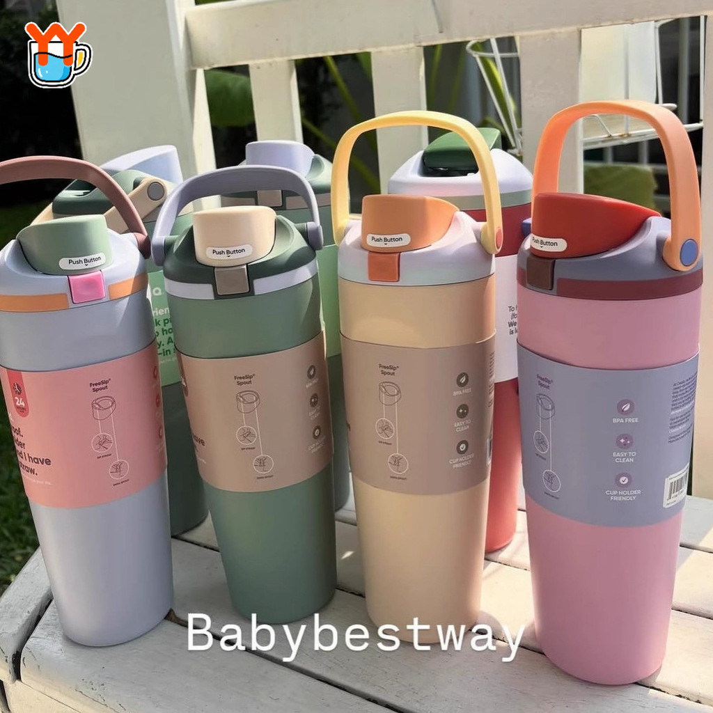 30oz / 40oz 304 Tumbler Owala Bình nước cách nhiệt bằng thép không gỉ FreeSpraw | Giá đỡ cốc ô tô px