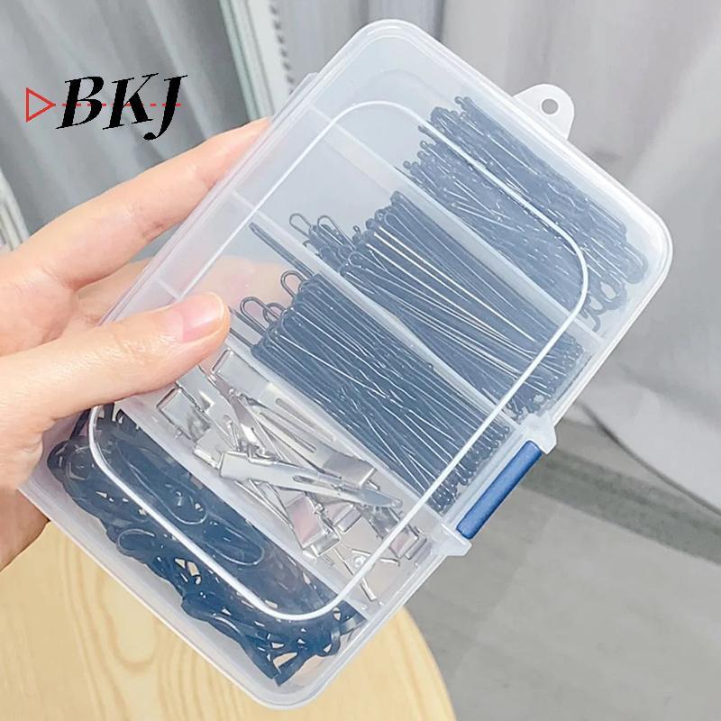 [KJ] Hộp đựng đồ trang sức bằng nhựa cầm tay trong suốt, hộp đựng đồ, đồ gia dụng [Mới]