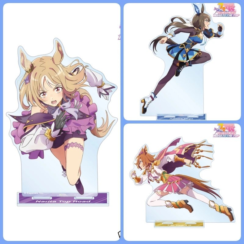 Mô hình Standee anime Uma Musume Pretty Derby Narita Top Road Admire Vega TM Opera O mica trong suốt