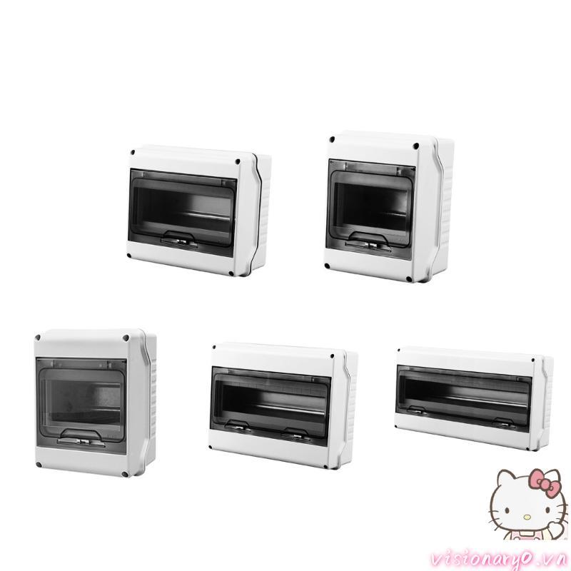 Hộp bảo vệ phân phối điện chống nước Vision 3 5 8 12 18Ways Dễ dàng lắp đặt