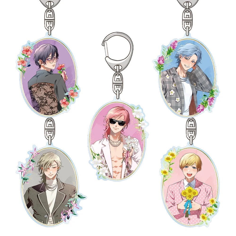 Móc khóa Acrylic Yarichin Bitch Club Kyousuke Yaguchi Ayato Yuri Yui Tamura Itsuki Shikatani phụ kiệ