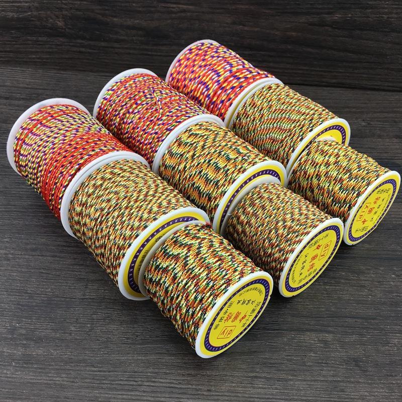 Số ren AB. 72 Sợi Ngọc Năm Màu Sợi Ngôi Sao Mặt Trăng Dây Kim Cương Bồ Đề Đính Hạt Dây Nhiều Màu Dây