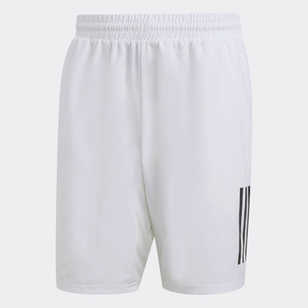 adidas Quần vợt & Padel Tennis Quần Short Tennis 3 Sọc Club Nam trắng HS3251