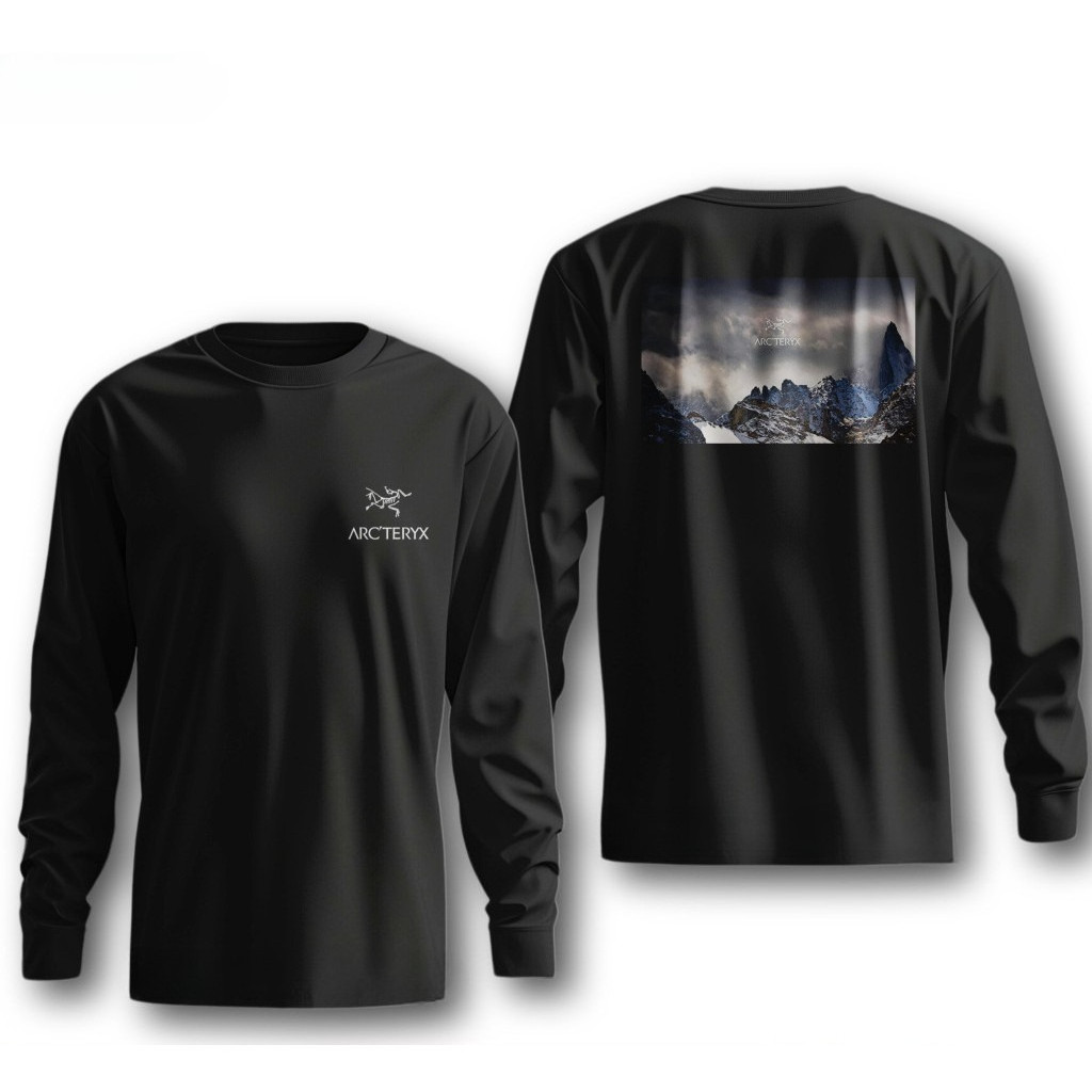 Áo thun leo núi dài tay Arcteryx và áo sơ mi cotton chất lượng cao