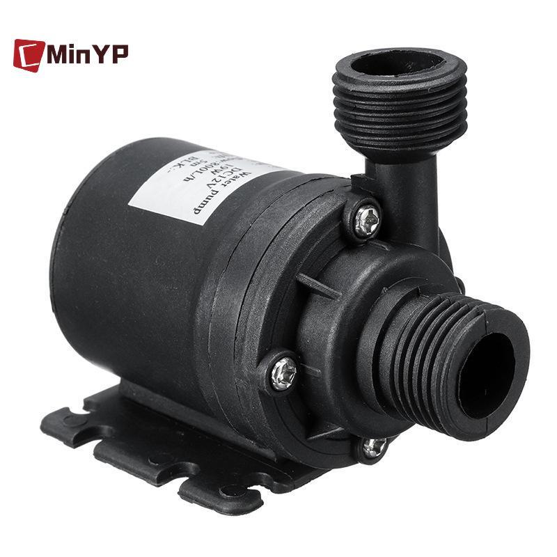 CMinYP 1 Cái 800L / H 5 Mét DC 12V / 24V Máy Bơm Nước Chìm Động Cơ Không Chổi Than Di Động Máy Bơm N