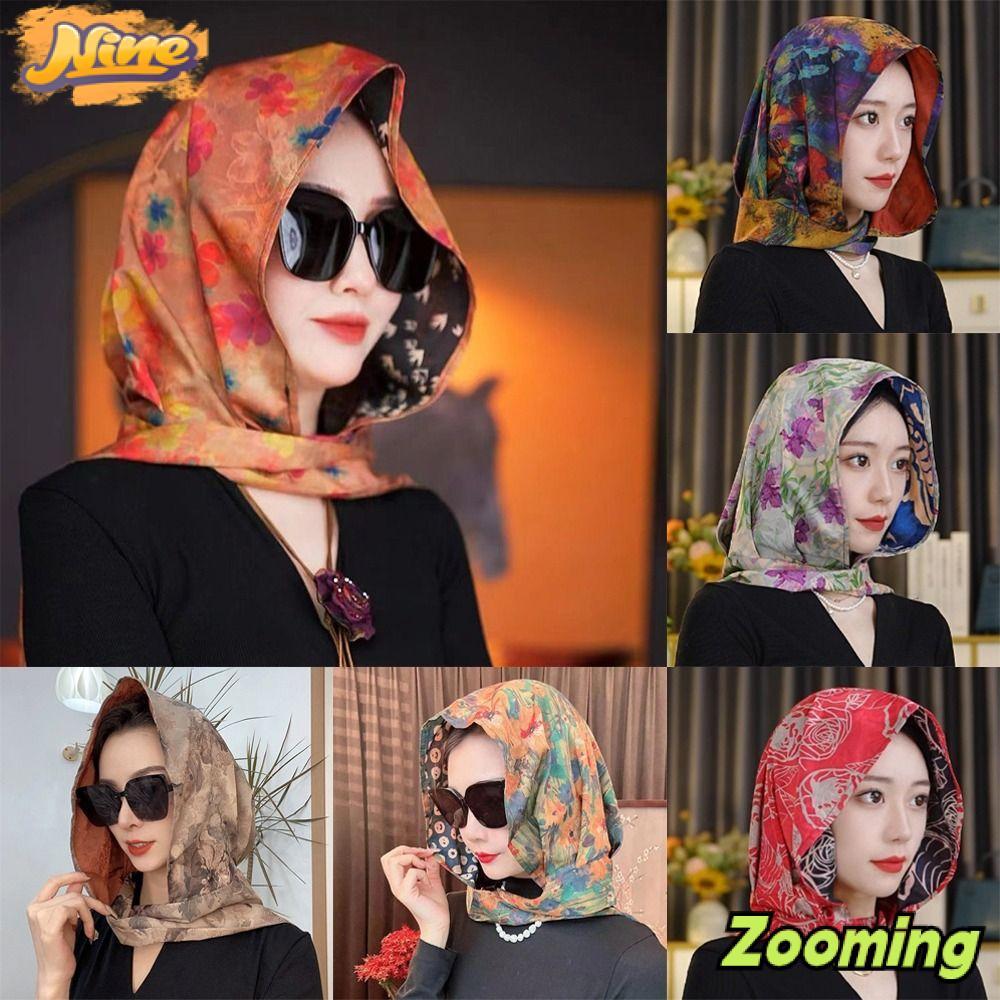 Mũ Hijab Zooming nữ thoáng khí, chống nắng - Style thời trang xuân hè