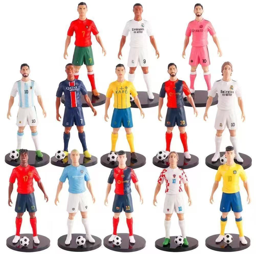 New Product#Football star birthday gifts Neymar action figure, Messi, Mbappé, Haaland, Modric series