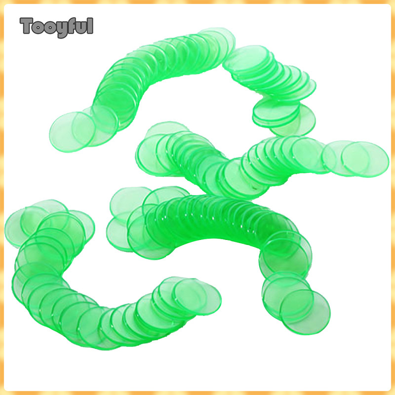 Tooyful Professionals Carnival Bingo Games Chips Markers cho Bingo Cards Game Nhựa Bingo Chips 3 / 4