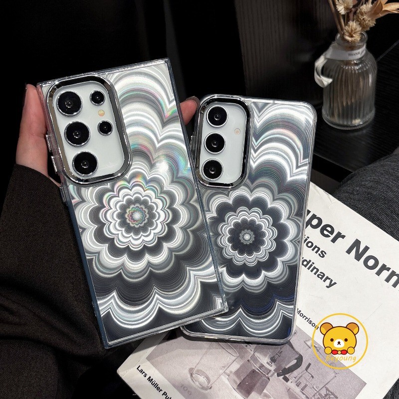Ốp Điện Thoại Hoa Phantom Sang Trọng Cho Samsung Galaxy S26 S25 S24 S23 S22 S21 S20 S10 S9 Plus FE N