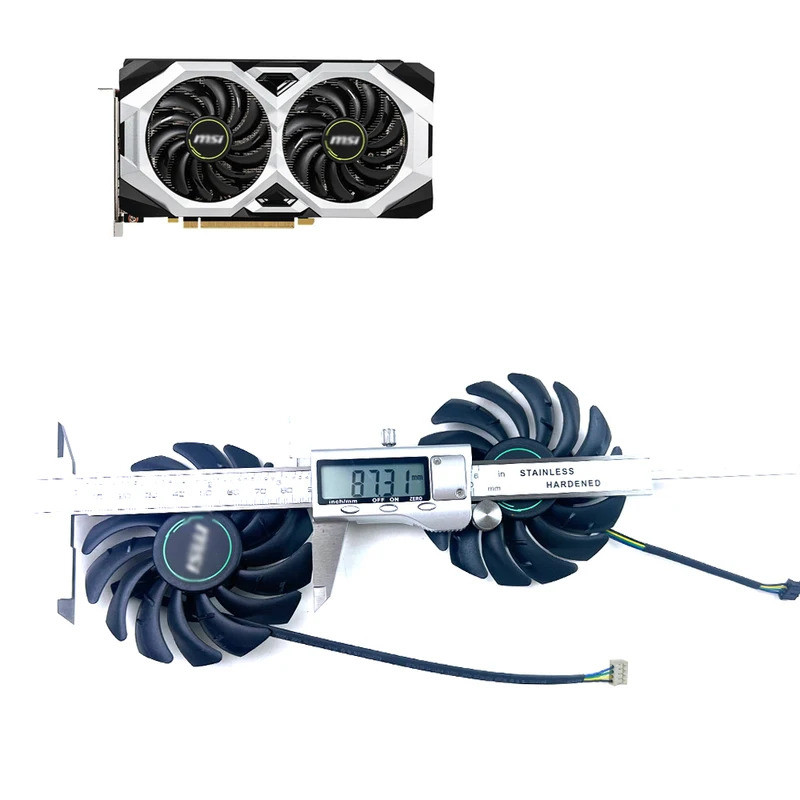 Quạt Làm Mát MỚI 85MM 4PIN PLD09210S12HH RTX2060 2070 2080 GPU QUẠT Cho MSI RTX 2060 2070 2080 Super
