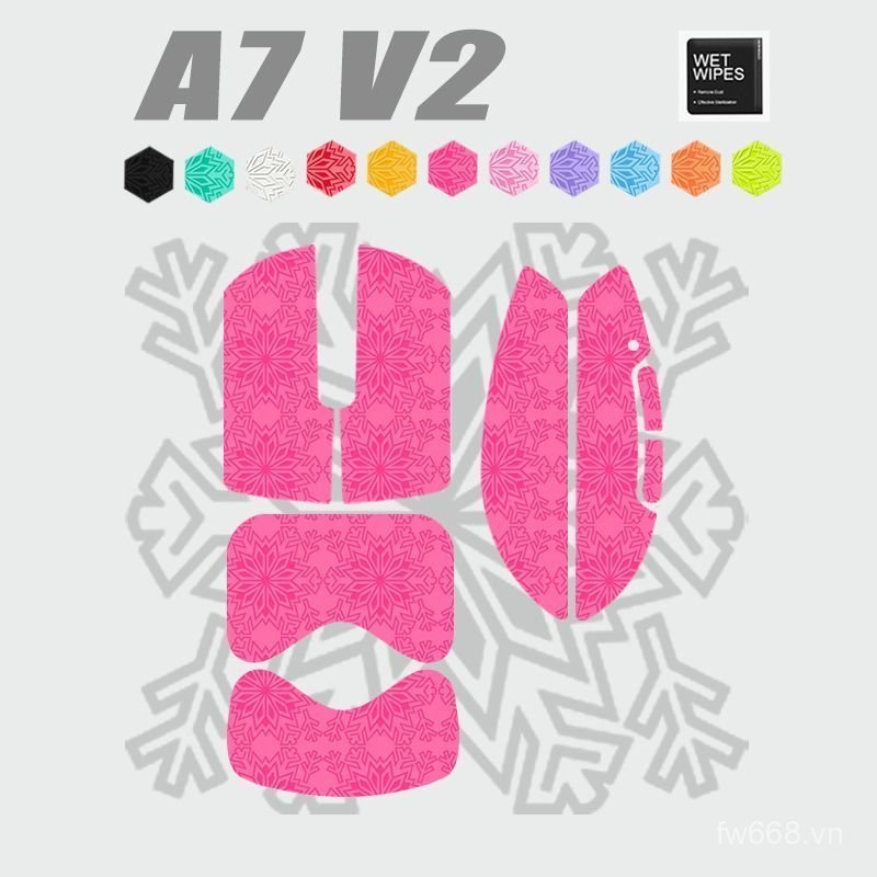 Phổ Biến Áp Dụng Từ A7 V2 Chuột Chống Trơn Trượt Miếng Dán A7 PRO Chuột Chống Trượt Miếng Dán Họa Ti