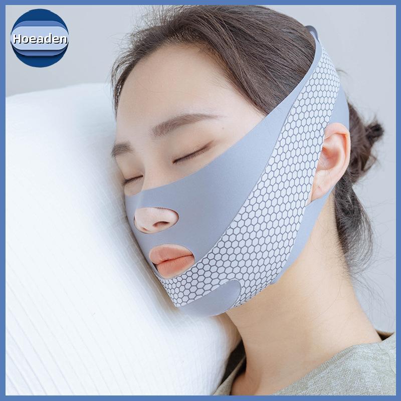 Hoeaden Face-Lift With Sleep Face V Shaper Facial Slimming Bandage Relaxing Shape Lift Giảm Double C