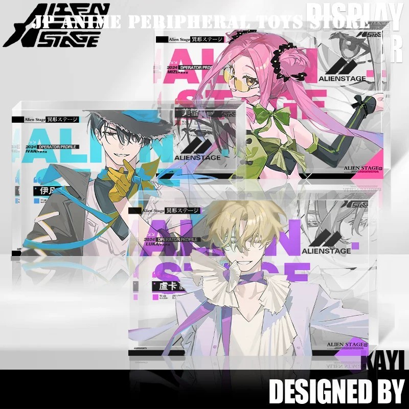 Khối Acrylic Brick Alien Stage ALNST mô hình Ivan Till Mizi Sua Luka Hyuna standee mica trang trí bà