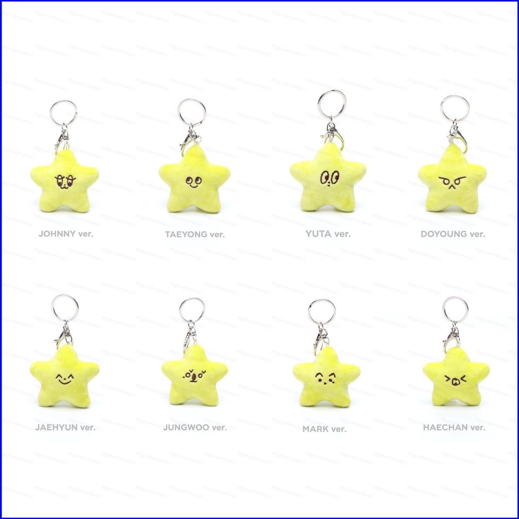 ZY1 NCT 127 Buổi hòa nhạc thứ 3 The Unity Starfish Sang trọng Búp bê Quà tặng cho bé gái Túi Mặt dây