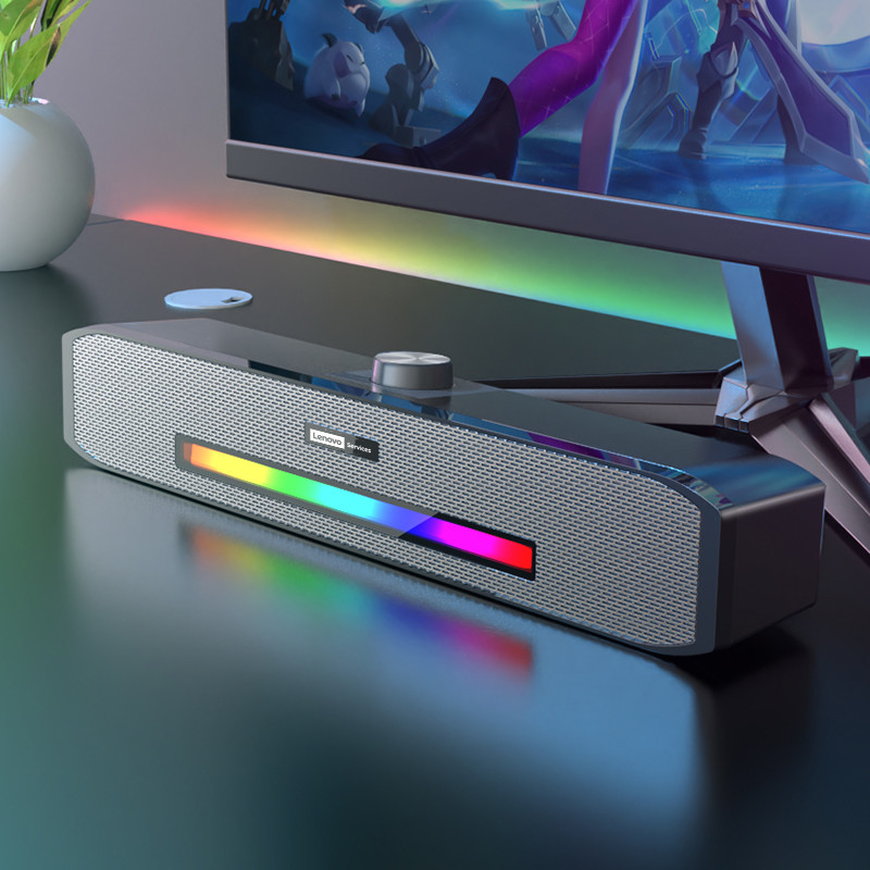 Lenovo Âm Thanh Máy Tính Để Bàn Tại Nhà Có Dây Notebook Để Bàn Loa Loa Loa Loa Nhỏ