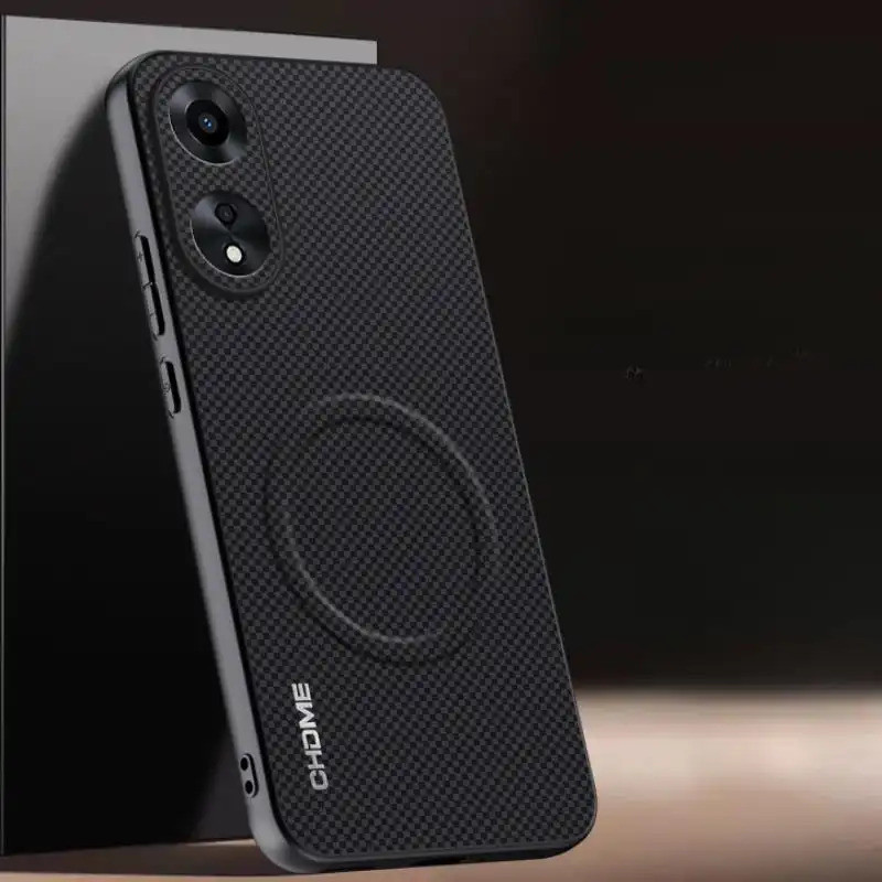 Ốp Lưng Từ Tính Da PU Sang Trọng Cho OPPO A98 5G Họa Tiết Ốp Lưng Silicon Bảo Vệ Điện Thoại Cho OPPO