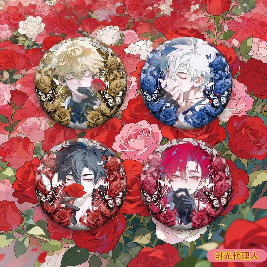 Huy hiệu Trâm đồ trang trí 58mm - Bộ sưu tập AB323