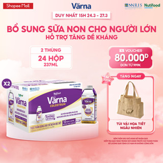 [COMBO ĐỀ KHÁNG 2] Combo 2 Thùng 12 Hộp Sữa Bột Pha Sẵn Varna Colostrum (24 Hộp GIấy) Bổ Sung Sữa Non Tăng Đề Kháng