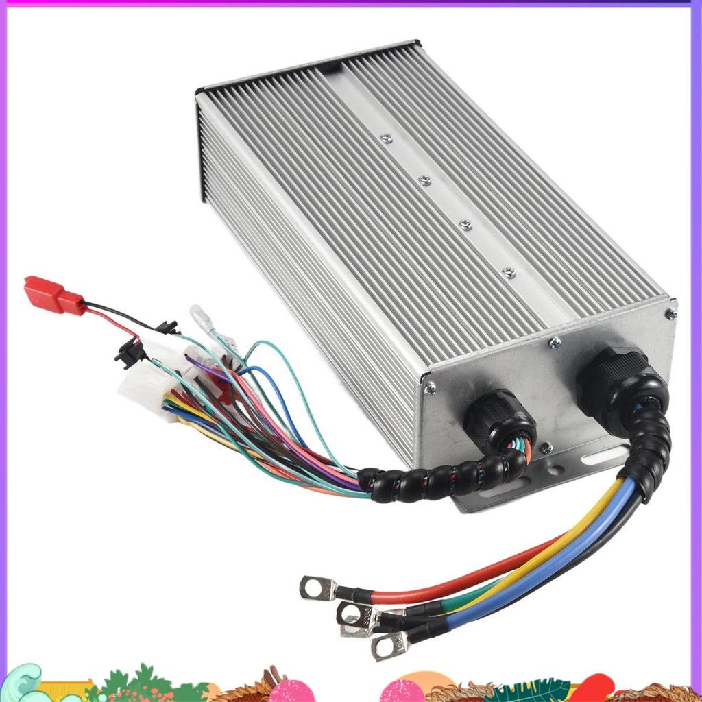 Bộ điều khiển FOC ba bánh 48V-72V 5000W, Xe pin, Bộ điều khiển động cơ không chổi than thông minh, X